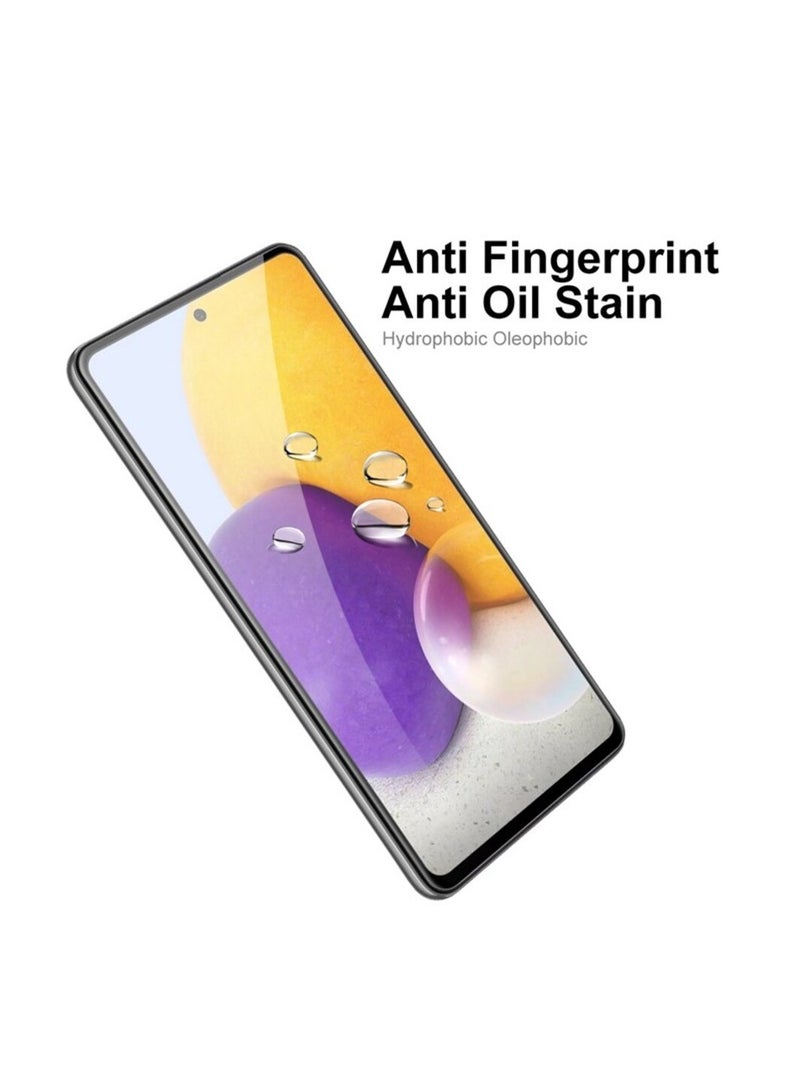 Samsung Galaxy A54 5G واقي شاشة من الزجاج المقوى لتغطية كاملة زجاج الشاشة 9H صلابة ومقاومة لبصمات الأصابع ومقاومة للخدش لهاتف Samsung Galaxy A54 5G - Image 4