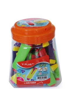 Y plus+ 36 Pieces Retractable Sliding Pencil Eraser, Push and Pull Eraser with Dynamic Pull and Expand Design, Expandable Eraser, Cute Push Out Eraser, Office Supplies Gift for Students and Kids in School Store  - Image 1