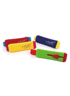Y plus+ 36 Pieces Retractable Sliding Pencil Eraser, Push and Pull Eraser with Dynamic Pull and Expand Design, Expandable Eraser, Cute Push Out Eraser, Office Supplies Gift for Students and Kids in School Store  - Image 2
