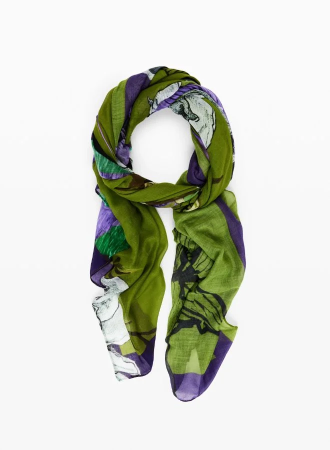 DESIGUAL SCARF DESIGNED BY MR. CHRISTIAN LACROIX