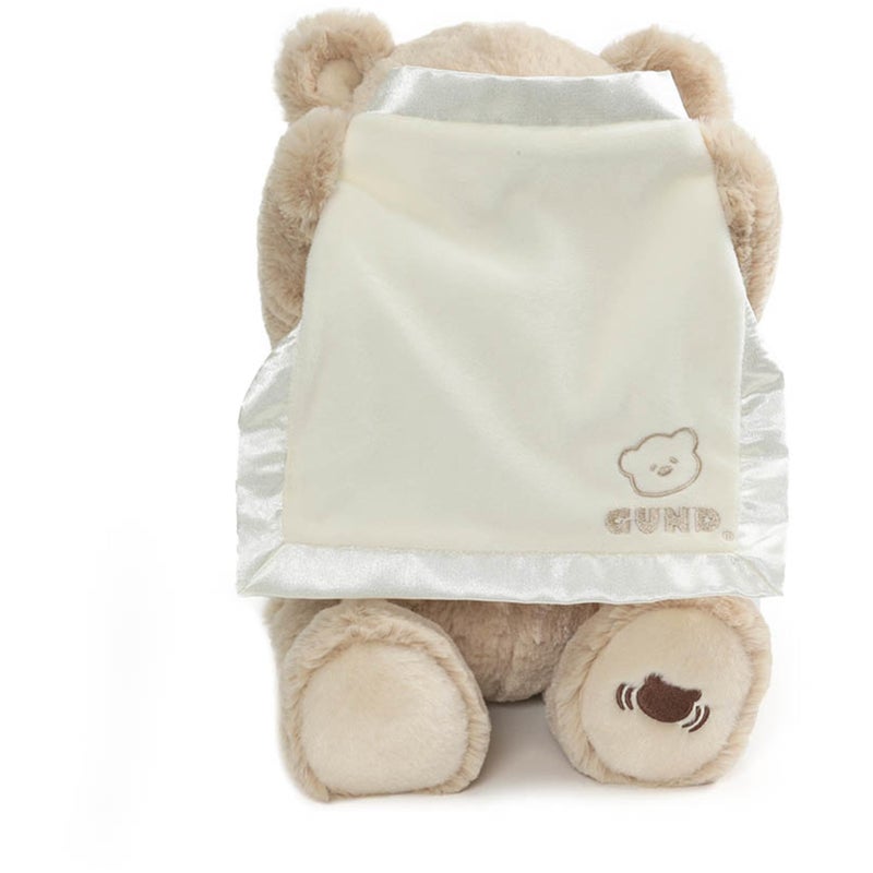 GUND Peek-A-Boo Teddy Bear Plush, Animated Stuffed Animal for Babies and Newborns, 11.5" - Image 2