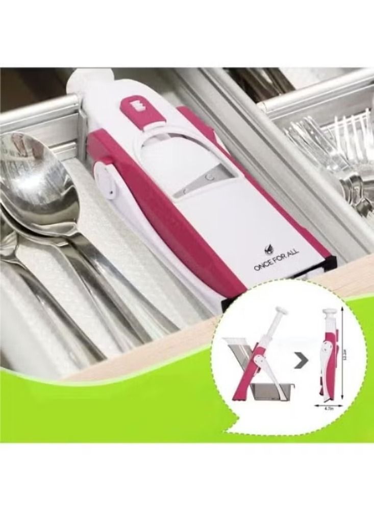 Dreamzon Vegetable Cutter Mandoline Slicer,Once for All.Food Chopper,Dicer Fruit - Image 3