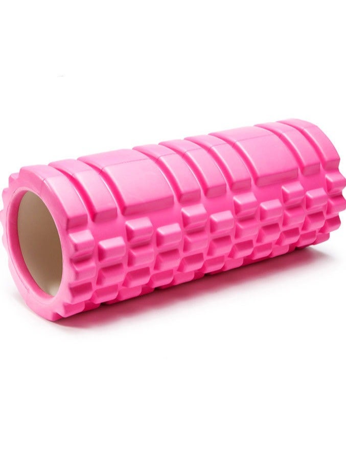 Generic Yoga Foam Roller for Deep Tissue Massage Muscle with Carry Bag, Pink - Image 2