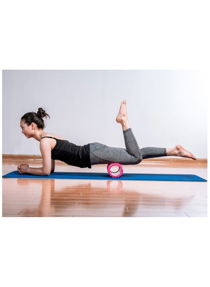 Generic Yoga Foam Roller for Deep Tissue Massage Muscle with Carry Bag, Pink - Image 5