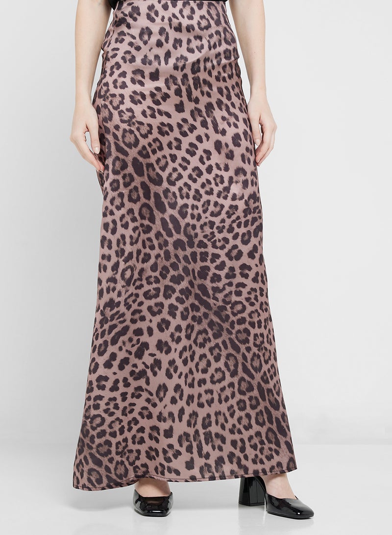 ELLA Animal Print Skirt  - Image 2