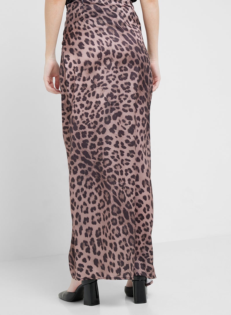 ELLA Animal Print Skirt  - Image 3