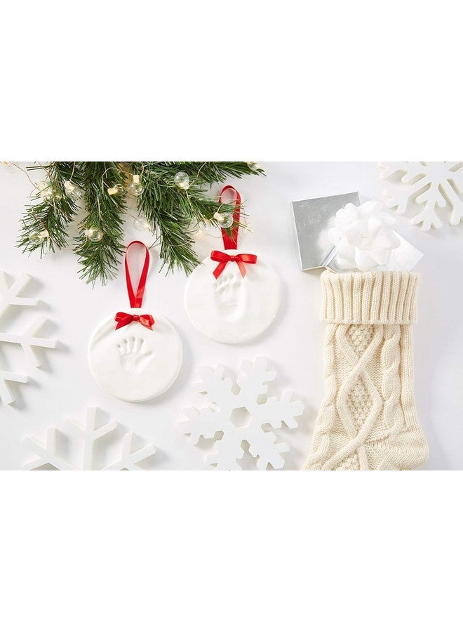 Elfzone Inkless Hand and Footprint Kit - Baby Handprint Stamp or Footprint Keepsake Kit, Easy No-Bake DIY Clay Impression, Paw Print kit for Dogs and Cats - Image 3