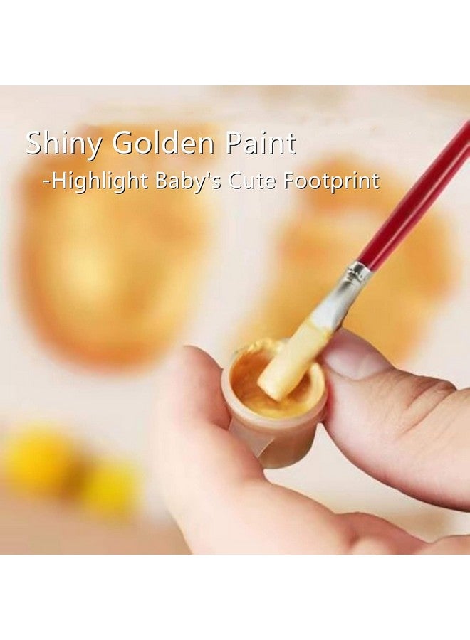 Elfzone Inkless Hand and Footprint Kit - Baby Handprint Stamp or Footprint Keepsake Kit, Easy No-Bake DIY Clay Impression, Paw Print kit for Dogs and Cats - Image 5