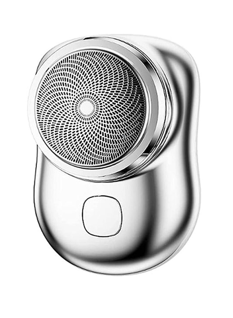 ميني شاف - ماكينة حلاقة كهربائية محمولة، محسّنة لعام 2023، للرجال، حلاقة جافة ورطبة قابلة للسفر، قابلة لإعادة الشحن عبر USB، صغيرة الحجم وملائمة للسفر. - Image 1