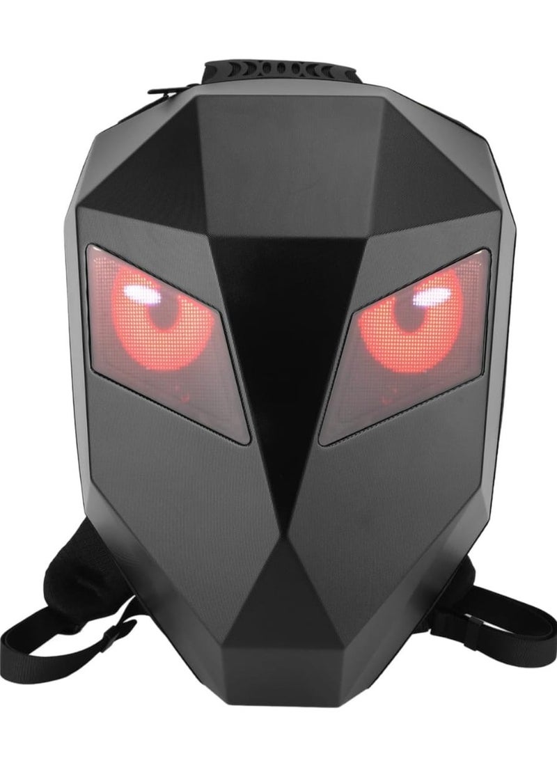 Generic - LED Motorcycle Backpack for Men With Programmable Full Color Screen Waterproof, LED Screen Bag - Image 1
