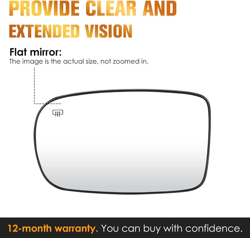 AEagle Driver Left Side Heated Mirror Glass - Image 4