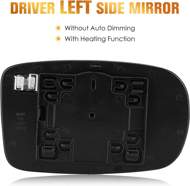AEagle Driver Left Side Heated Mirror Glass - Image 3
