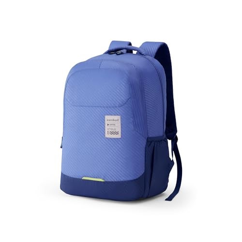 Kamiliant by American Tourister Biz Pro Casual Laptop Backpack with 15" Inch Laptop Compartment, 30 L Capacity, Ergonomically Designed with Bottle Holder for Men And Women - Purple - Image 1
