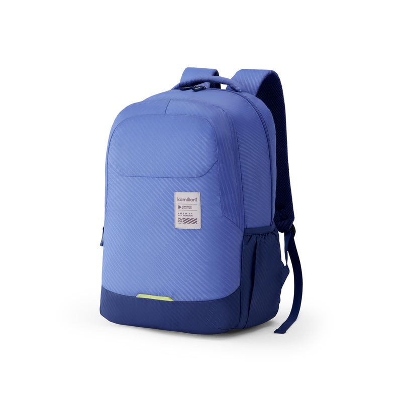 Kamiliant by American Tourister Biz Pro Casual Laptop Backpack with 15" Inch Laptop Compartment, 30 L Capacity, Ergonomically Designed with Bottle Holder for Men And Women - Purple - Image 4