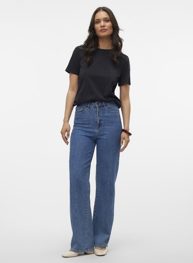 VERO MODA تي شيرت فامباولينا قصير الأكمام للأطفال لاوس - Image 5