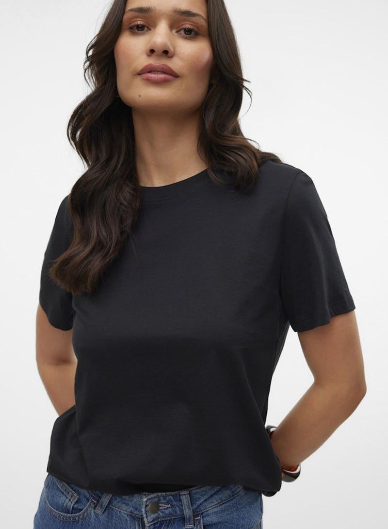 VERO MODA تي شيرت فامباولينا قصير الأكمام للأطفال لاوس - Image 3
