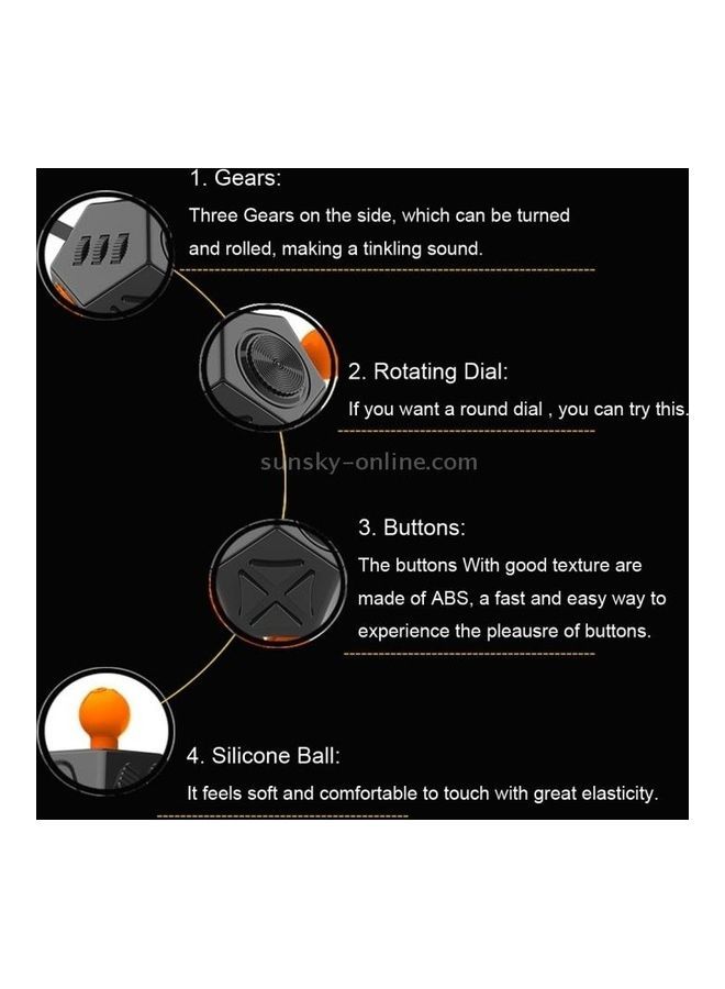 نيبمينينت 12 Sides Magic Cube Generation Decompression Toy With Gears And Rotating Dial Joystick - Image 4