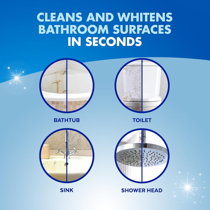 Lysol Mold & Mildew Remover Spray, Bathroom & Shower Cleaner, Disinfectant Spray, Stain Remover with Bleach, Tough on Black Mold, Multipurpose Cleaner for Home and Kitchen, 32oz (Pack of 4) - Image 4