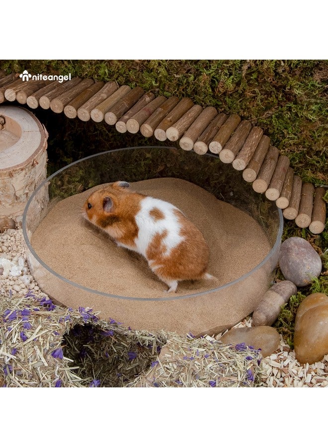 Niteangel Hamster Desert Bath Sand | No-Dust Bath or Potty Litter Sand for Hamster Chinchillas Gerbil Mice Degu or Other Small Pets - Image 3