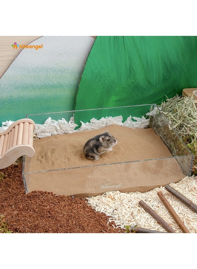 Niteangel Hamster Desert Bath Sand | No-Dust Bath or Potty Litter Sand for Hamster Chinchillas Gerbil Mice Degu or Other Small Pets - Image 4