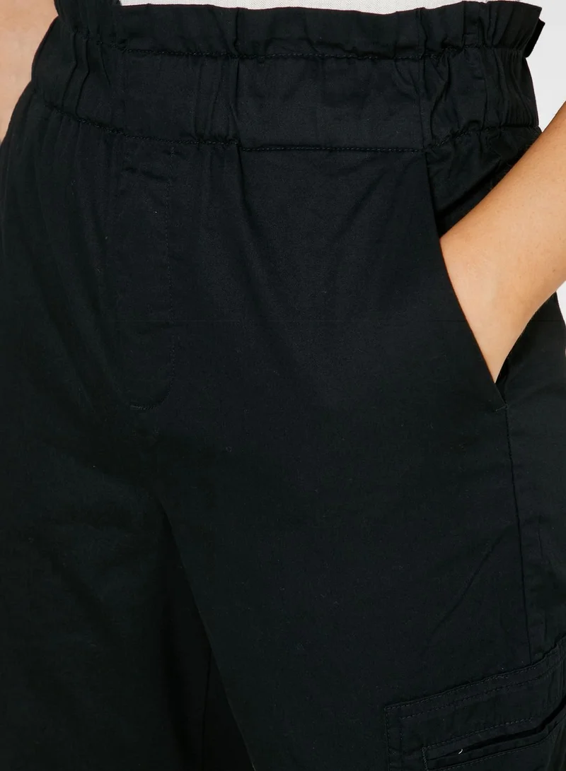 Jacqueline de Yong Paperbag Waist Pants