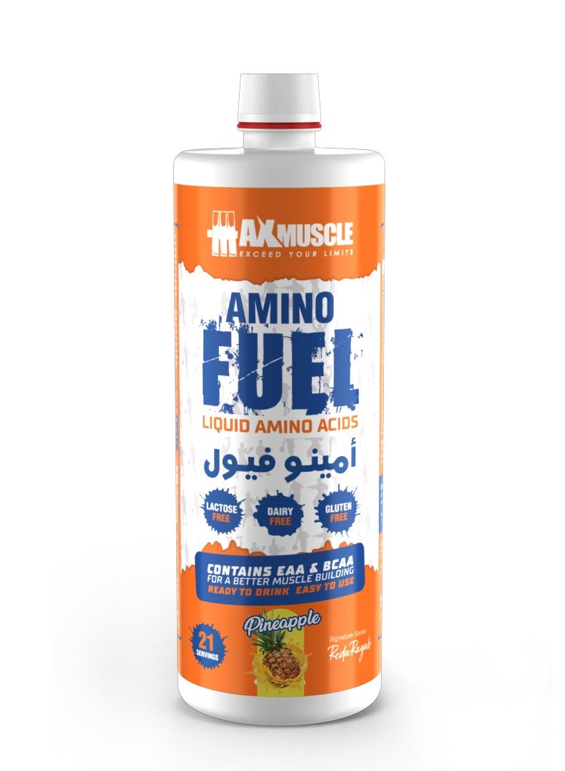Max Muscle Amino Fuel-21Serv Pineapple Splash  - Image 1
