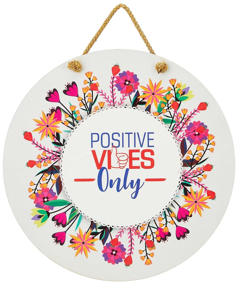 Brand - Solimo Solimo MDF Positive Quote Wall Hanging for Home Decor Office and Gift - Image 2