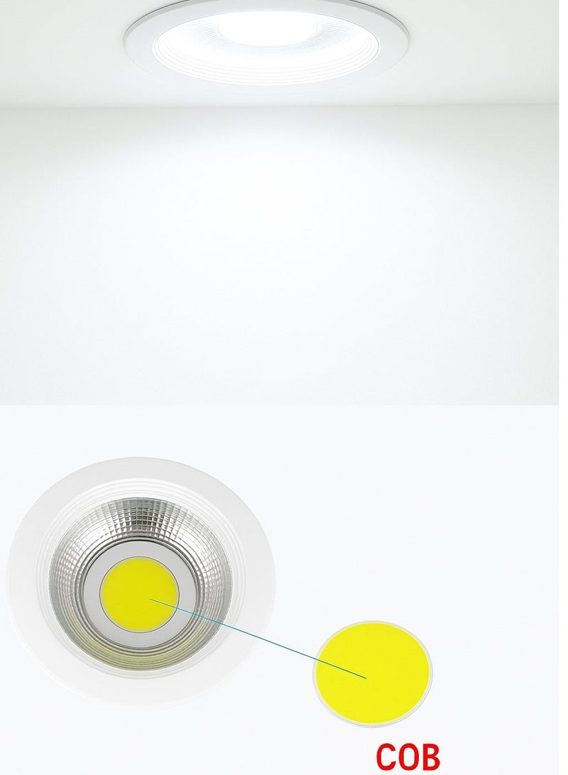 AL THURAYAT 30W LED Spotlight -High Brightness- Energy Saving, Stylish Indoor Ceiling Lighting, Suitable for Gypsum Ceilings and Home Decor - Image 3