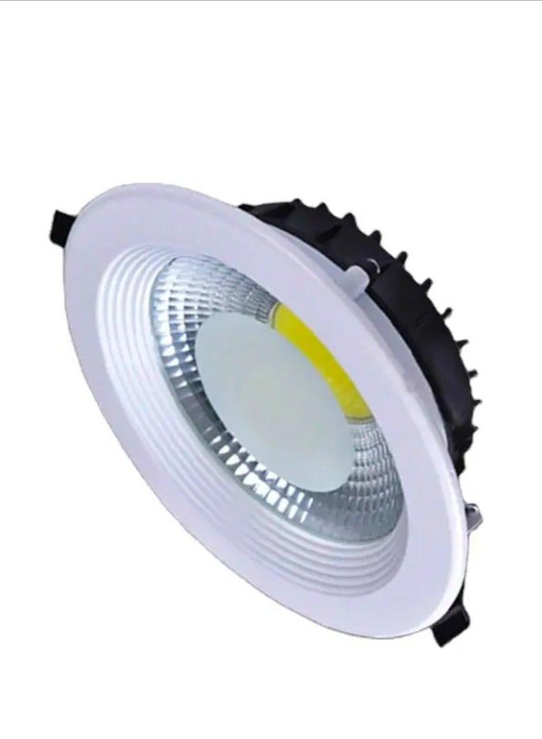 الثريات سبوت لايت LED سقفي 30 واط للسقف الجبسي – إضاءة مخفية عالية السطوع موفرة للطاقة – مصباح داون لايت للمنزل والمكتب والديكور الداخلي - Image 1