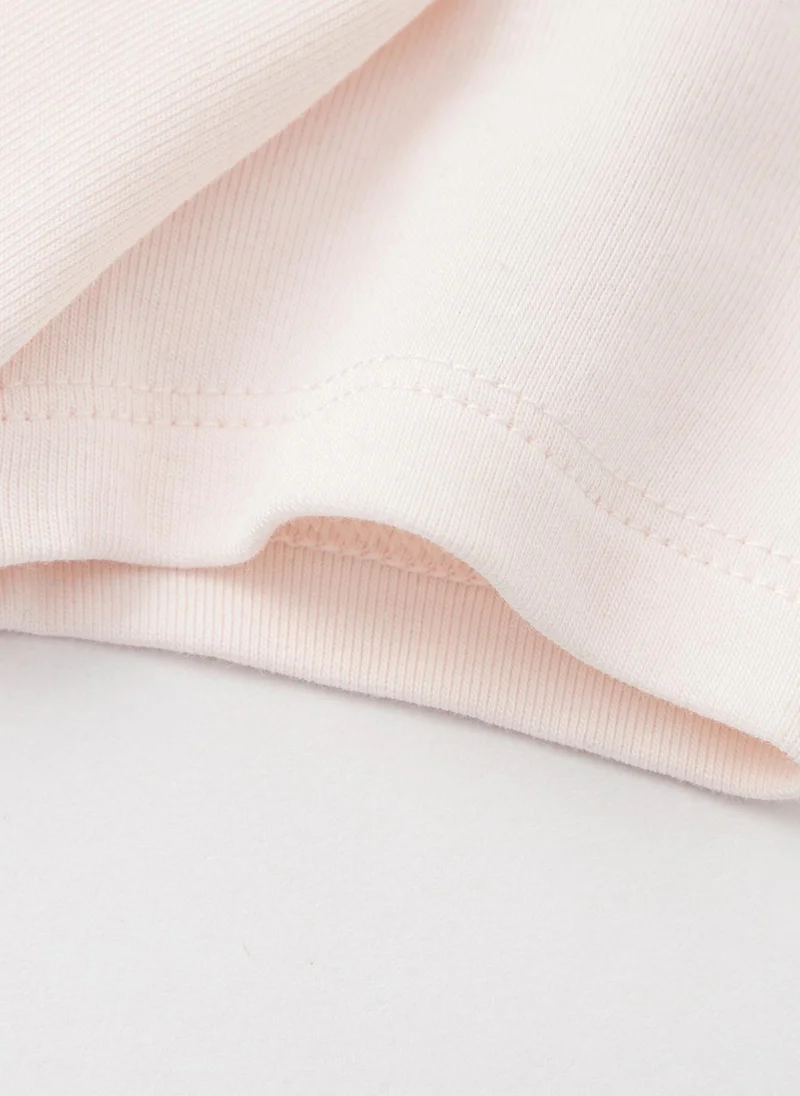 Balabala Pink Baby Girls Round v-neck short-sleeved T-shirt for Women | Best Price UAE