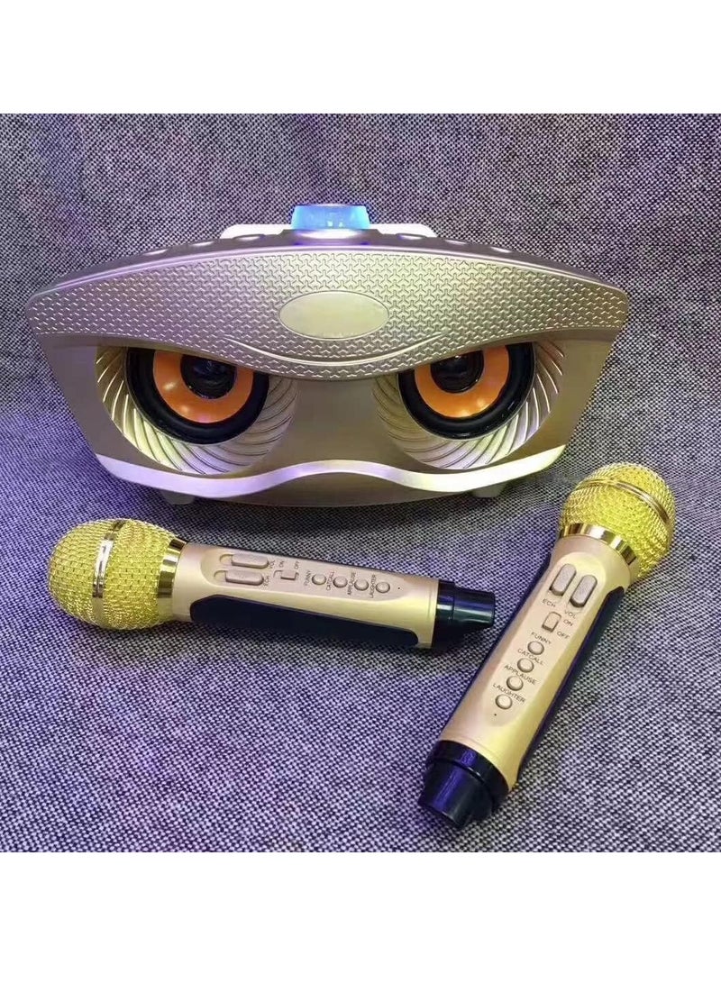 ELTRAZONE "Wireless Bluetooth Karaoke Speaker SD306 Plus – Includes 2 Microphones and Mixer for Versatile Use at Parties, Weddings, and Home" - Image 1