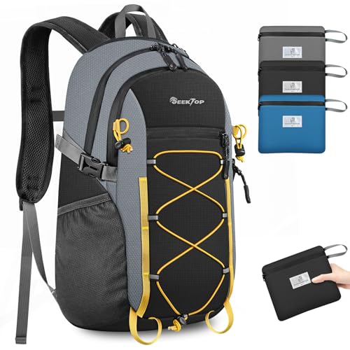 Seektop 20L Foldable Waterproof Hiking Backpack, Ultralight Small Lightweight Daypack Packable Backpack for Men Woman - Image 1