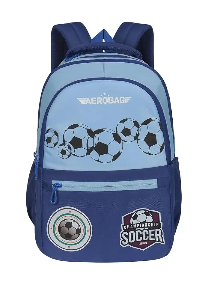 AEROBAG AEROBAG Soccer Champ 22 Ltrs Stylish & Trendy |Water Ressistant |School Backpack For Baby | Kids | Boys & Girls (1 to 3 Year)