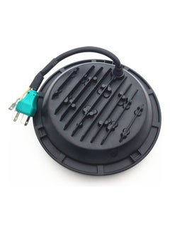 NIBEMINENT Round LED Headlight With Daytime Running Light  - Image 5