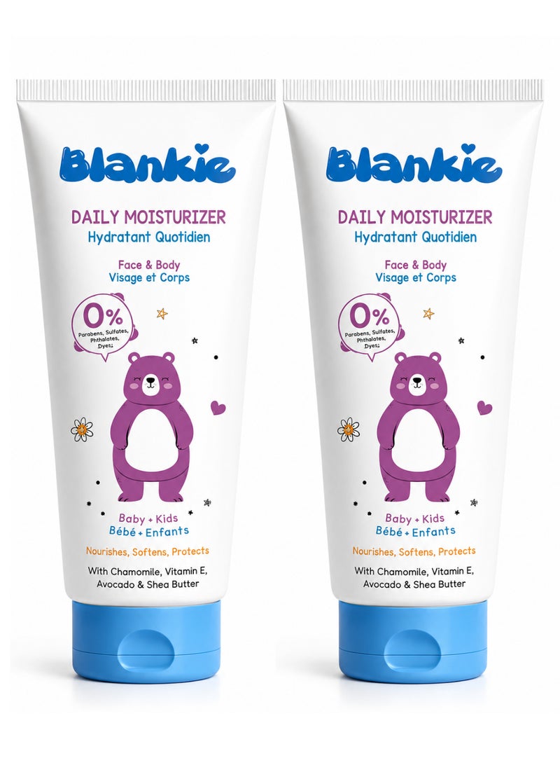 Blankie Baby Daily Moisturizer Face&Body - 150ml 1+1 - Image 1