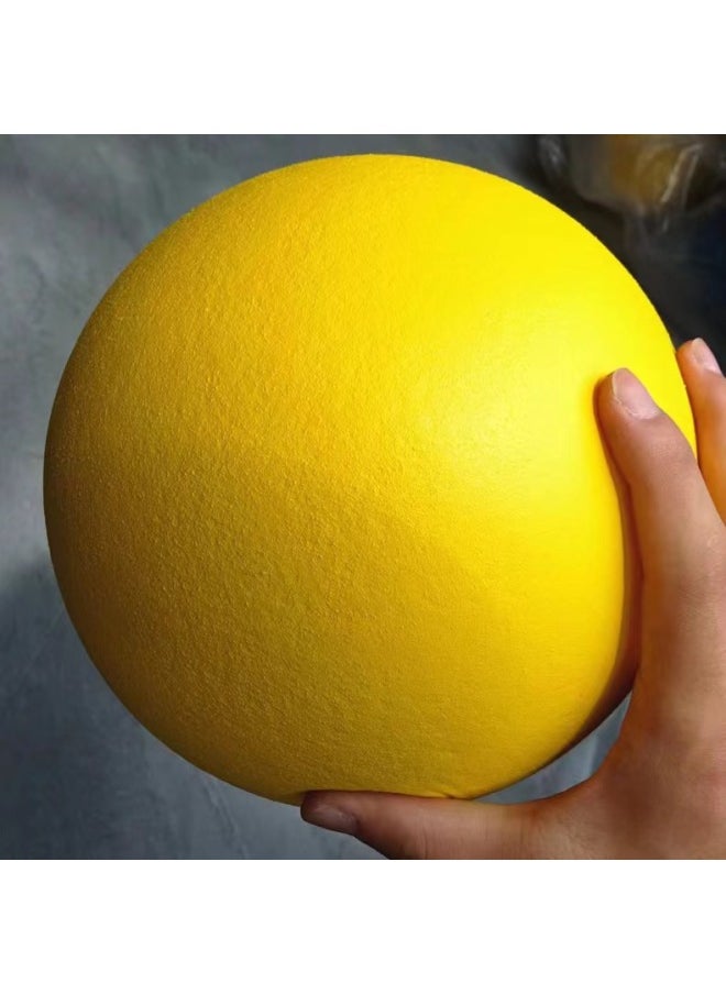 Generic - Source Production Dipped Crocodile Dodge Ball Children's Outdoor Beach Ball Inflatable Multi-color Printed LogoPU Ball-Color:orange Red-Diameter:203mm(8 Inches) - Image 1