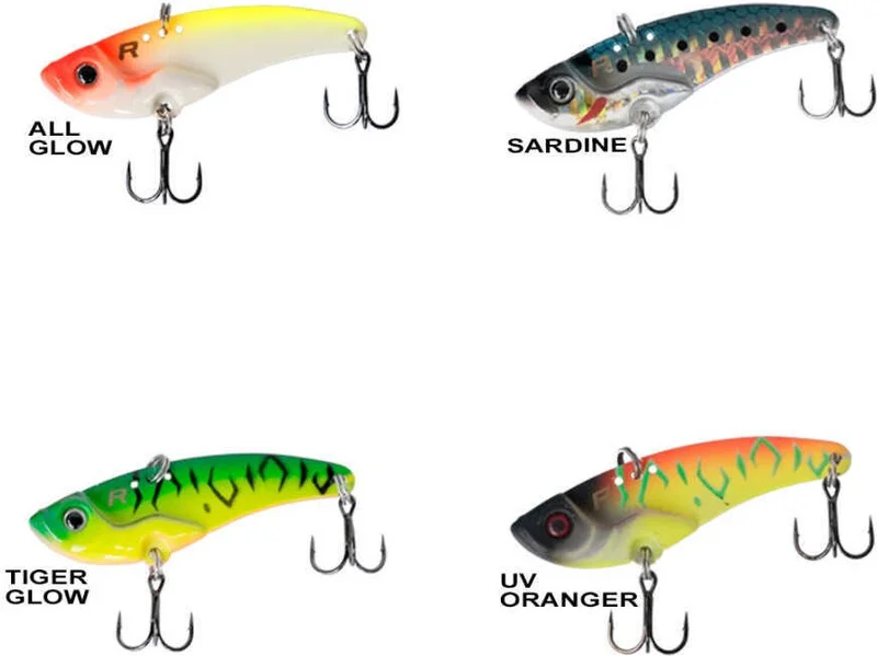 ريوجي Mirror Vib 9gr / 4.5cm Jig Bait Pınk Point Glow-Standard