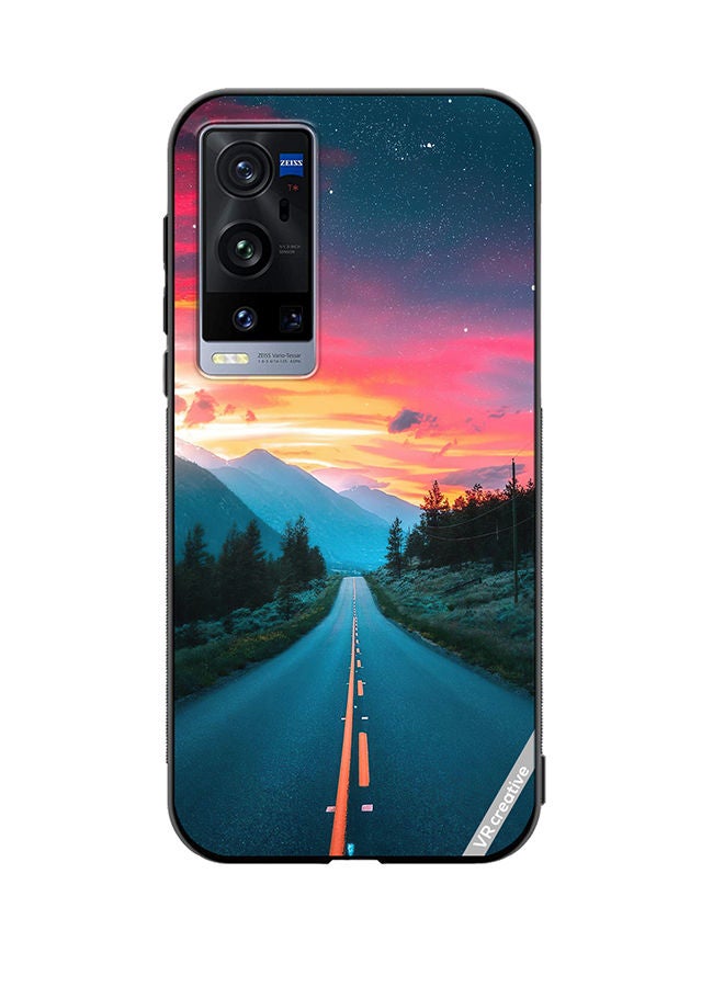 VR CREATIVE Protective Case Cover For Vivo X60 Pro Plus Nature Design Multicolour - Image 1