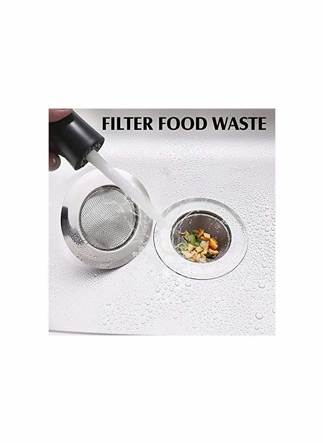 Y&D Sink Strainer, Kitchen Strainer and Stopper Combo, Fine Mesh  - Image 4