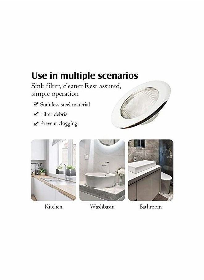 Y&D Sink Strainer, Kitchen Strainer and Stopper Combo, Fine Mesh  - Image 5