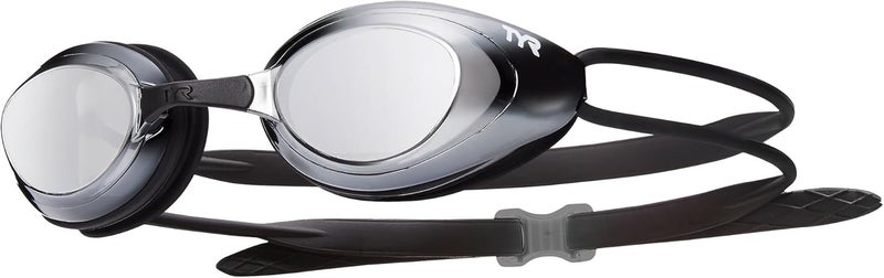 TYR Unisex Blackhawk Racing Mirrored Low Profile Swimming Goggles - Lightweight and Streamlined Design - Image 1