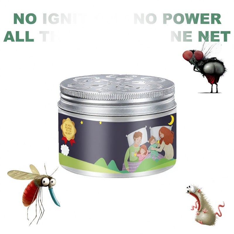 EELHOE 120g Mosquito Repellent Gel Botanical Formula Long-acting Indoor Outdoor for Mother Infant - Image 3