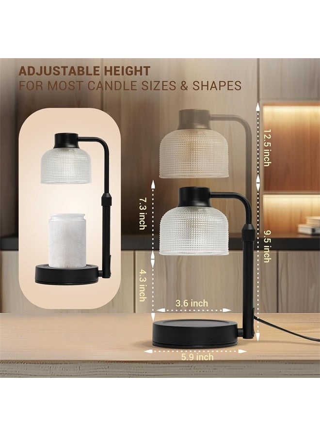 HOMESTAR Candle Warmer Lamp with Timer, Height Adjustable for Jar Scented Candles, Adjustable Brightness, Suitable for Home Decor, House Warming Gifts - Image 5