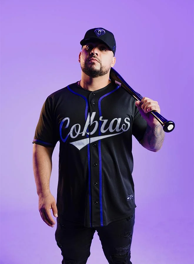 البيسبول يونايتد قميص مومباي كوبرا الرسمي البديل في الملعب