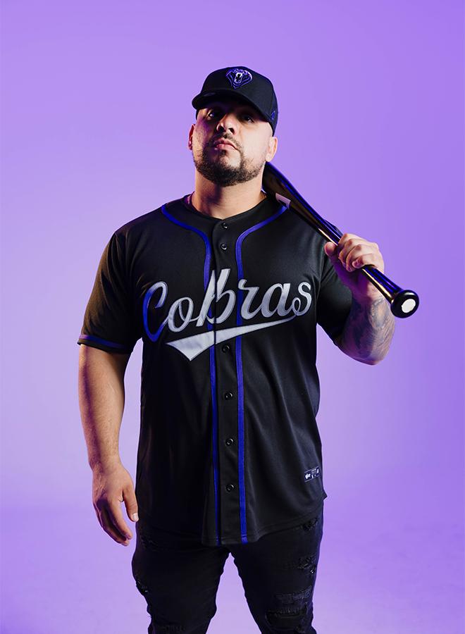 Baseball United Mumbai Cobras Official On-Field Alternate Jersey - Image 1