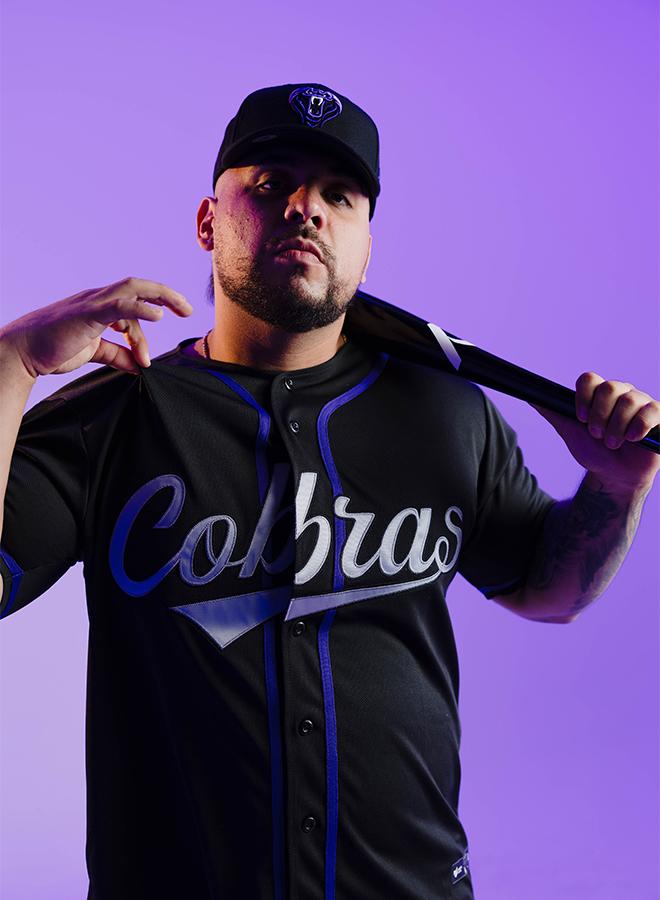 Baseball United Mumbai Cobras Official On-Field Alternate Jersey - Image 3