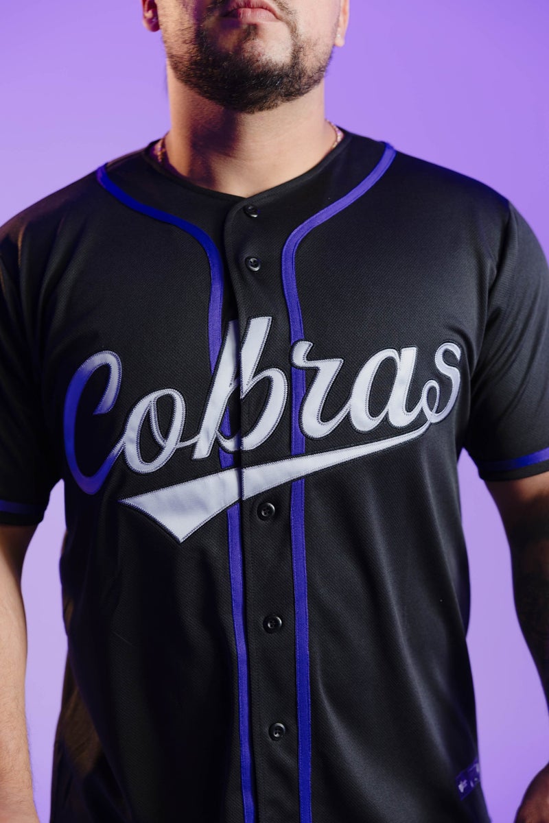 Baseball United Mumbai Cobras Official On-Field Alternate Jersey - Image 2