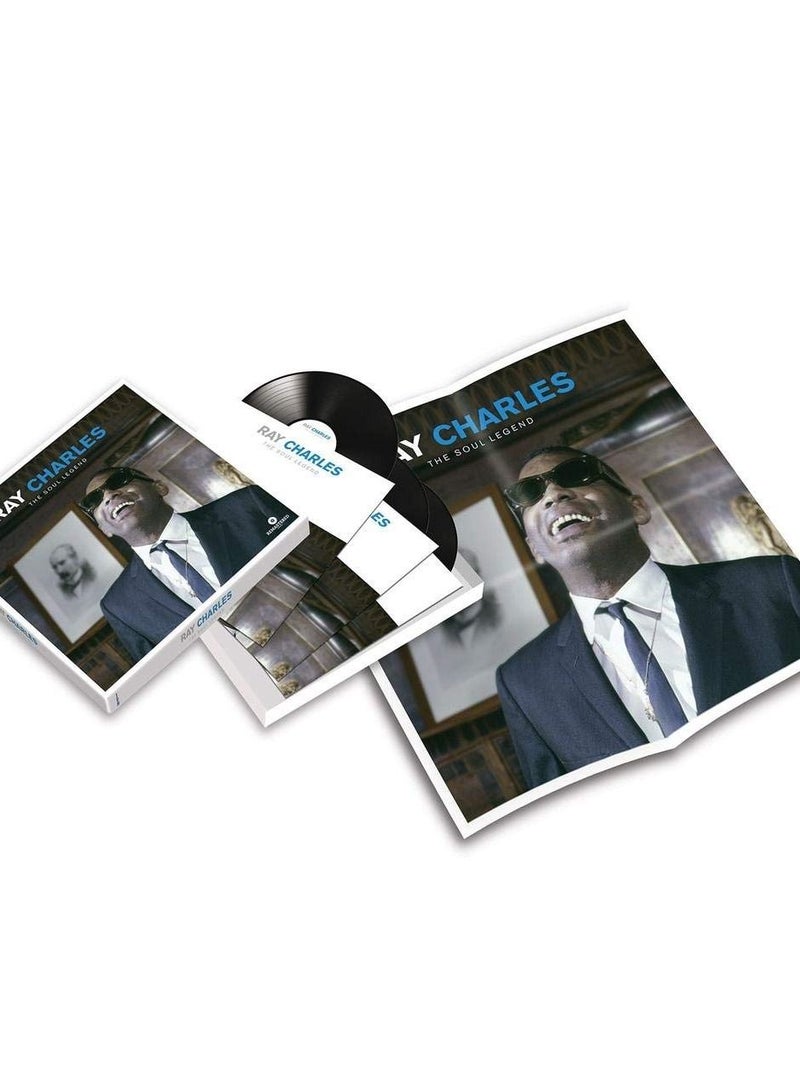 Ray Charles - The Soul Legend - 3LP Box - Music Vinyl Record - Image 3