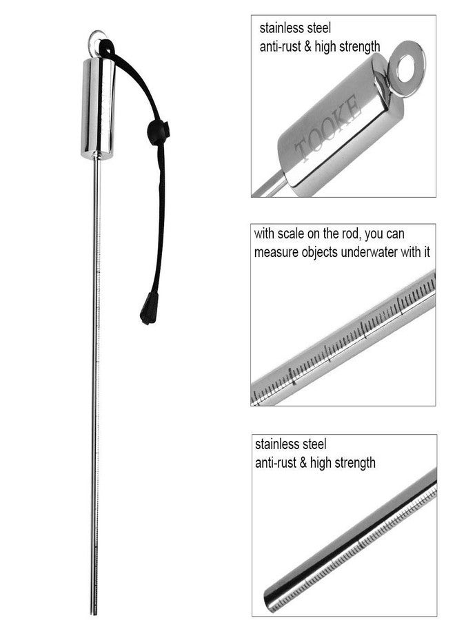 Asixxsix Diving Pointer Rod; Diving Noise Maker; Lobster Stick; Pointer; Stick, Asixx Diving Pointer Stick, Diving Stick Diving Point Rod Colorful Stainless Steel Diving Noise Maker wit - Image 4