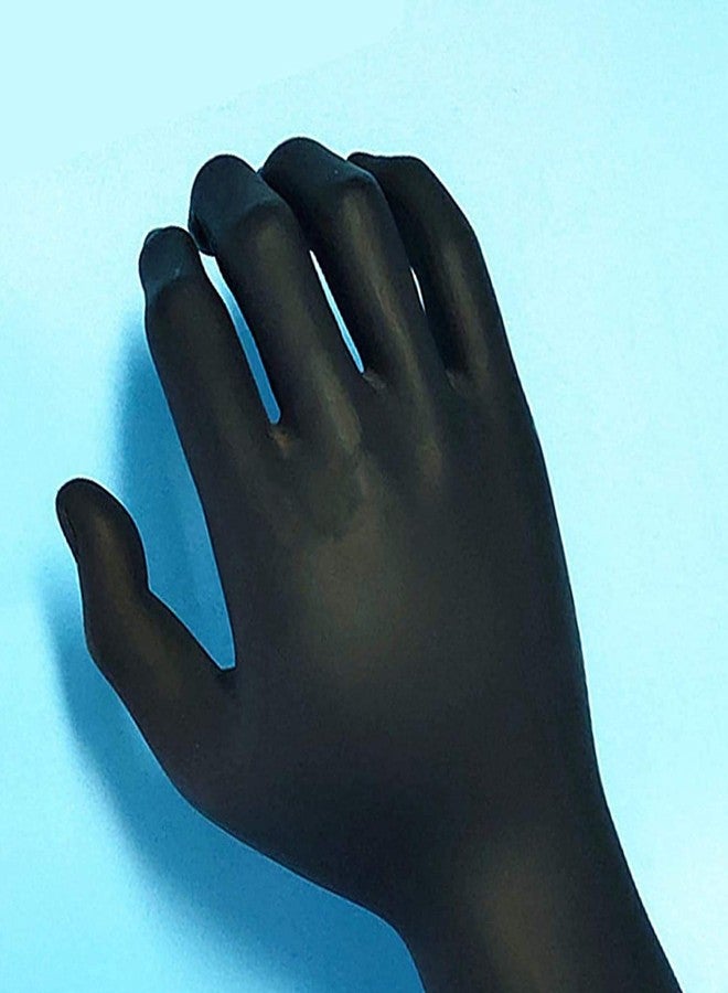 koTTIYA Hand Mannequin Jewelry Display Stand Male Hand Model Bracelet Bangle Gloves Ring Display Stand Organizer Bracelet Holder - Black Right - Image 5